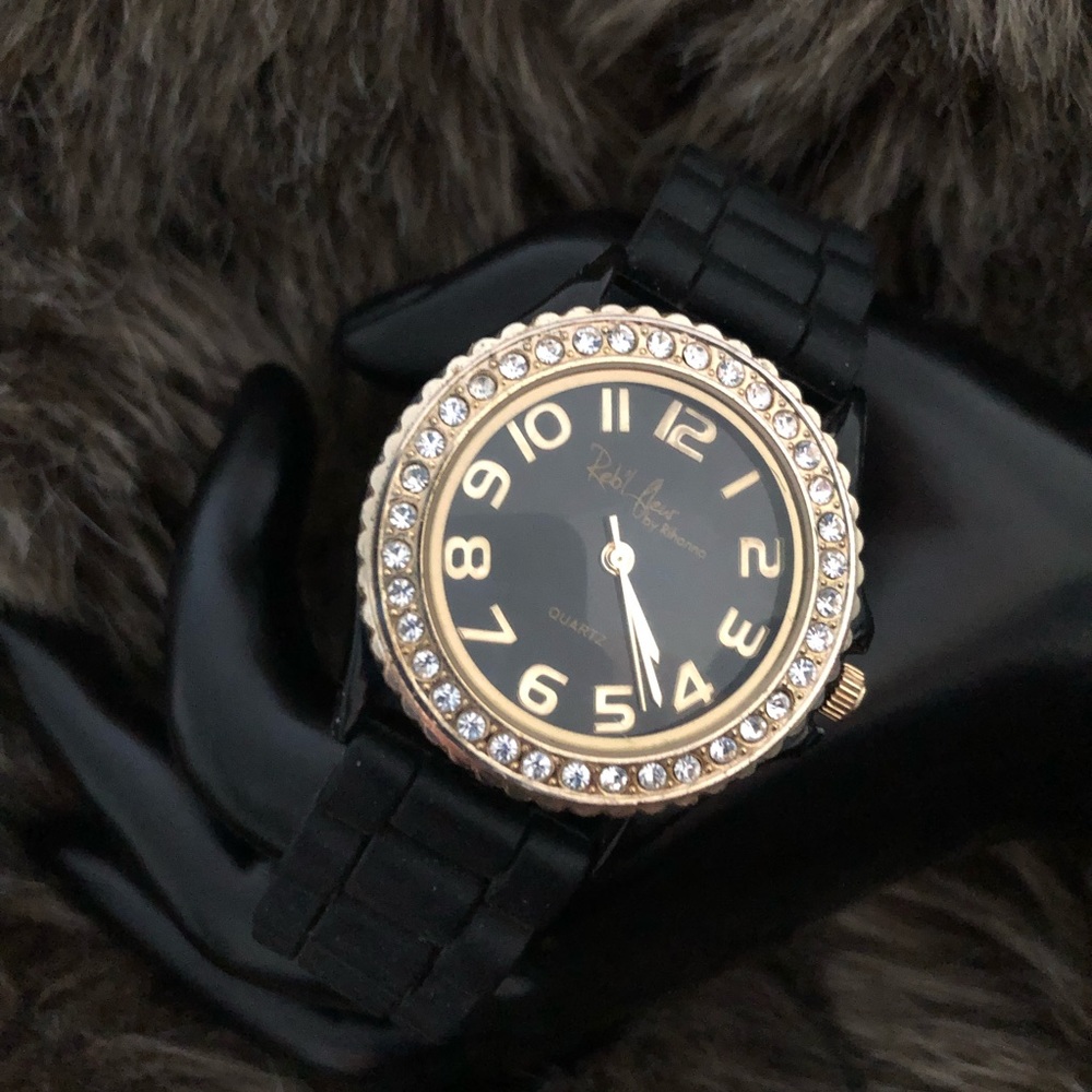 Ladies Reb’l Fleur by Rihanna silicone band watch